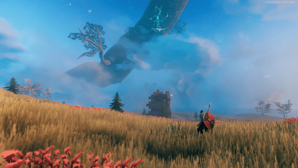 beautiful visual scenery screenshot from valheim with amazing graphics